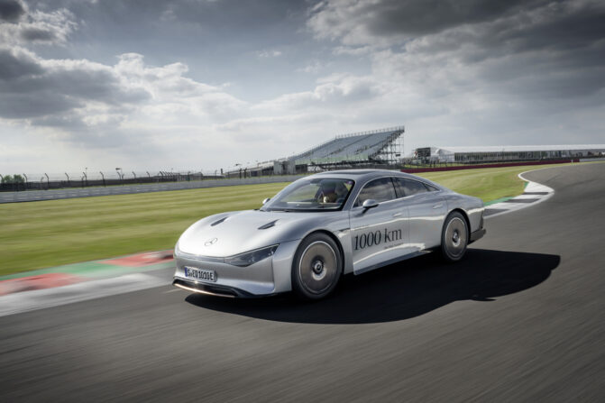 Mercedes EQXX Concept EV Electric Car