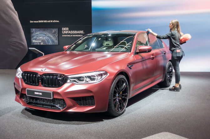 Matte Coloured Cars