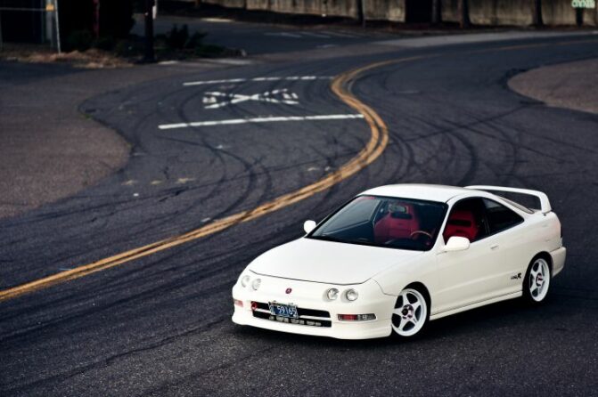 Old Honda Sports Car