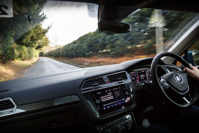 interior driving tech infotainment experience comparison SUV crossover