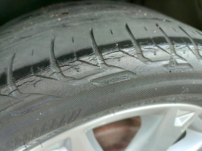Outside Of Front Tires Wearing