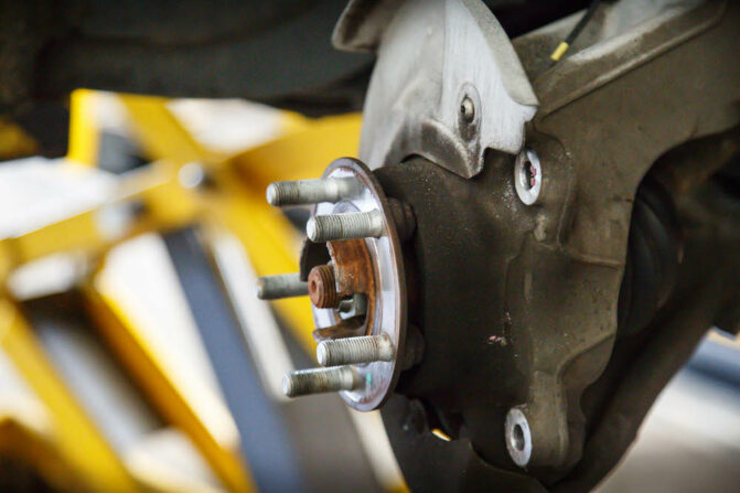 driving with bad wheel bearing