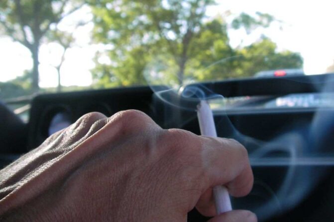 Can You Smoke And Drive