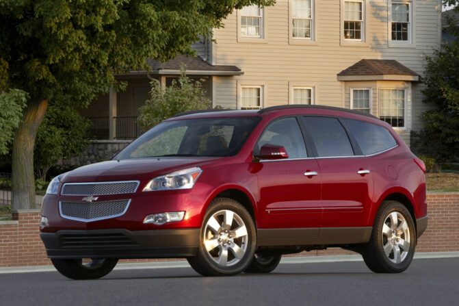 2012 Chevy Traverse Problems