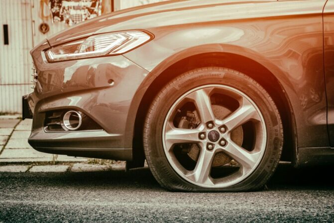 Driving On A Flat Tire
