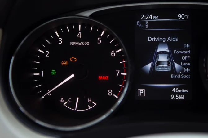 Service Engine Soon Light Nissan