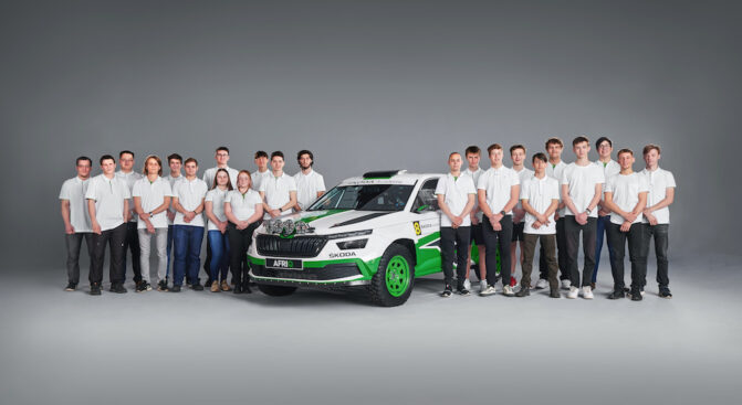 Skoda Vocational School Students