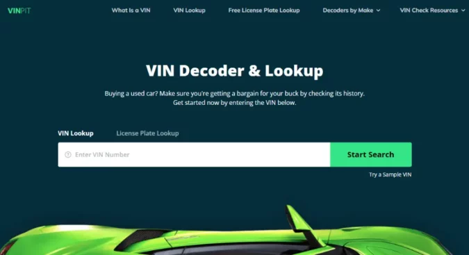 Best Free VIN Decoder