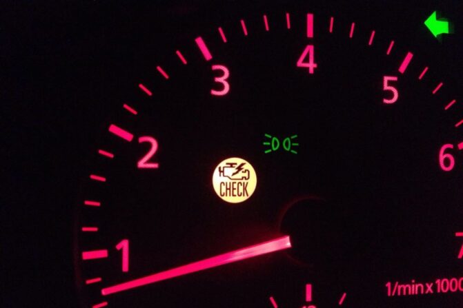 Check Engine Light Flashing
