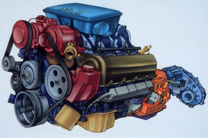 Dodge 4.7 Engine