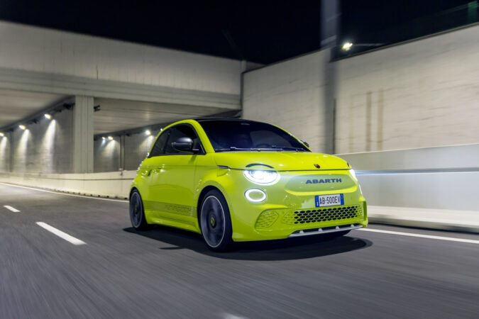 Fiat Abarth 500e Electric Car EV 