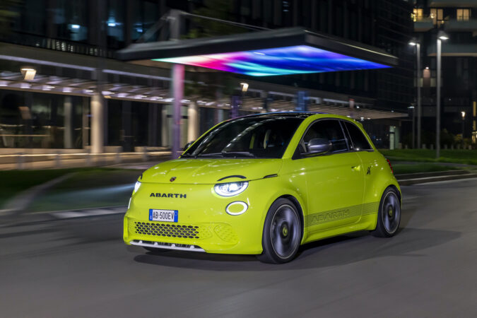 Fiat Abarth 500e Electric Car EV 