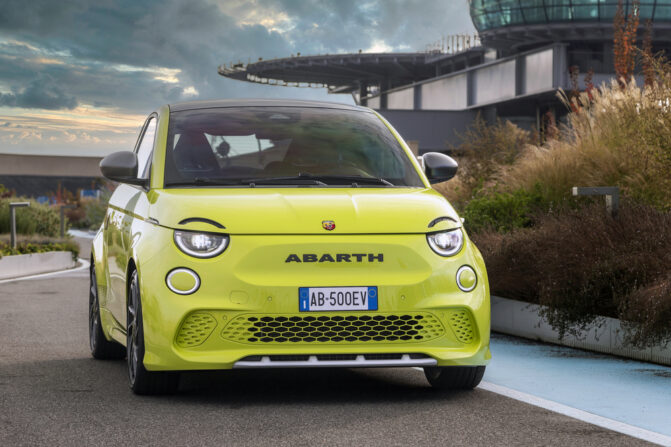 Fiat Abarth 500e Electric Car EV