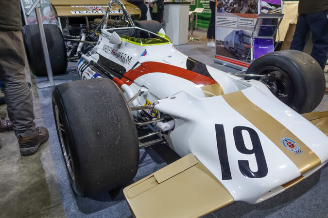 BRM Formula One car at Race Retro 2023