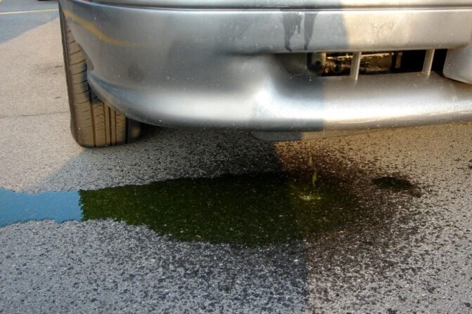 Water Leaks Under Car