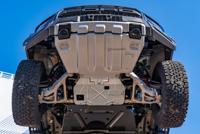Skid Plate To Protect Catalytic Converter