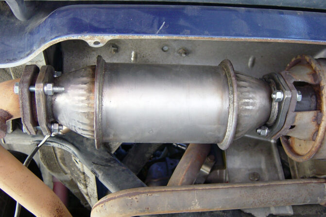 What Is A Catalytic Converter Made Of