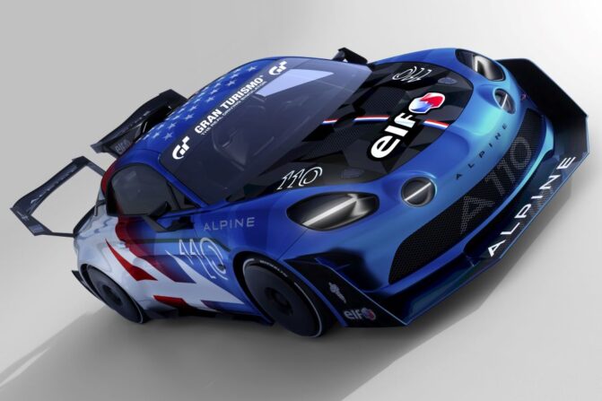 Alpine A110 Pikes Peak Edition Sports Car