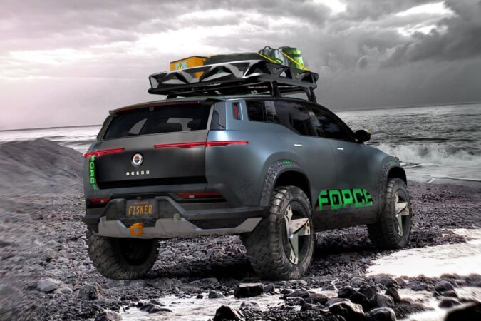 Fisker Ocean Force E Electric EV Off-Road SUV