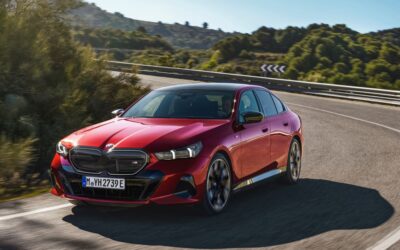 New BMW 5-Series EV Electric Car Performance Sedan Saloon