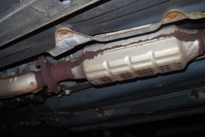 Where Is The Catalytic Converter Located
