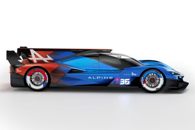 Alpine A424_β Endurance LMDH Race Car Motorsport Racing