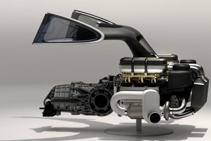 Porsche Singer 911 Dynamics & Lightweighting Study Concept