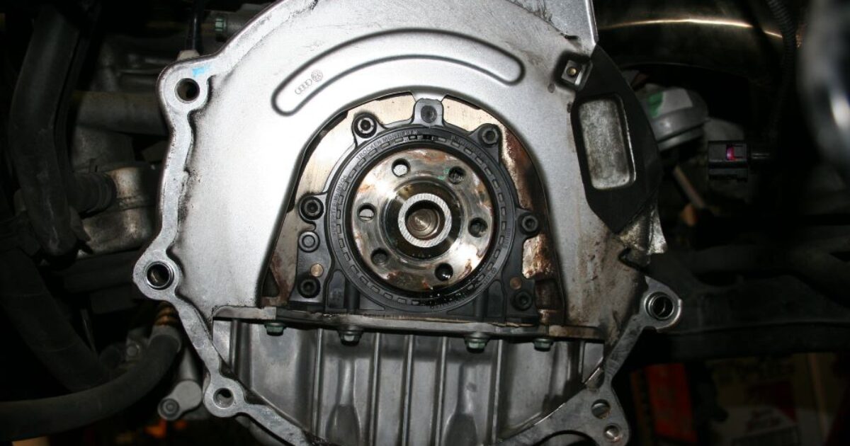 How To Replace A Rear Main Seal Without Removing Transmission