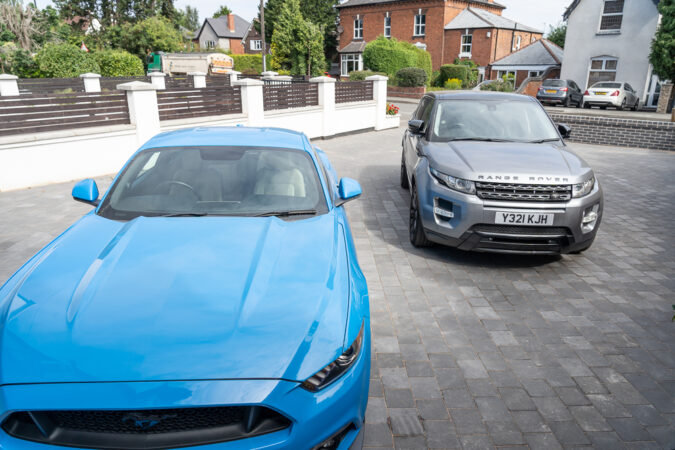 Tomerbane Shannon duo block in charcoal driveway west midlands