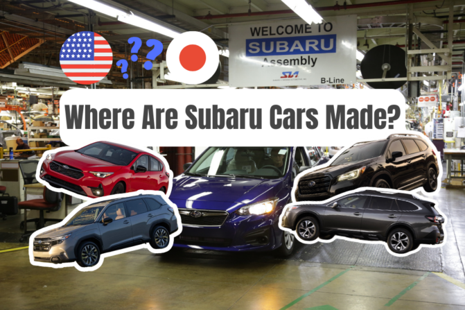 Where Are Subarus Made