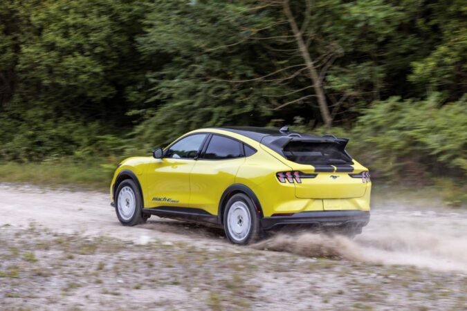 Ford Mustang Mach-E Rally EV Electric Car