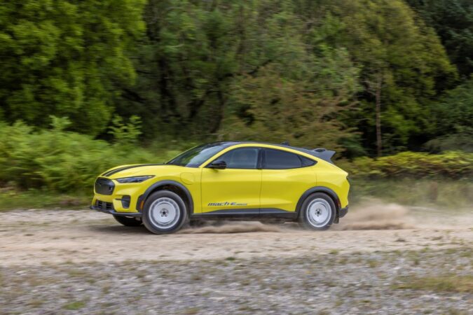 Ford Mustang Mach-E Rally EV Electric Car