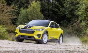 Ford Mustang Mach-E Rally EV Electric Car