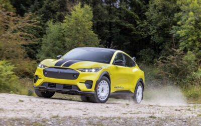 Ford Mustang Mach-E Rally EV Electric Car