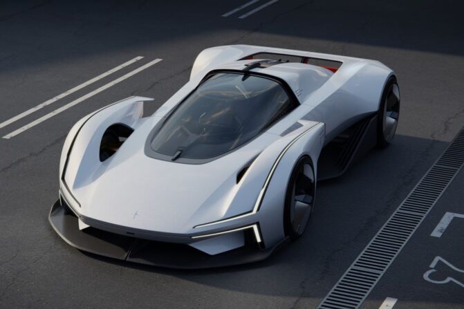 Polestar Synergy Electric EV Supercar Concept