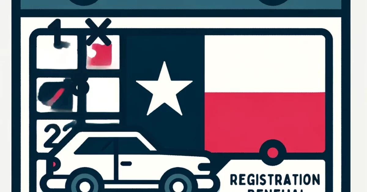 Texas Vehicle Registration Renewal Full Guidance