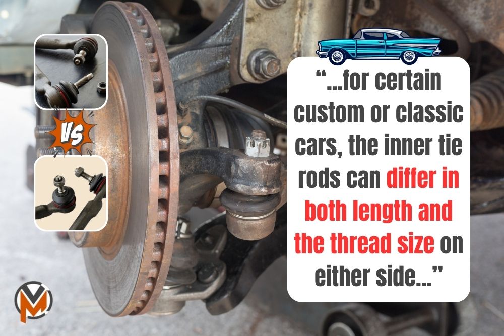 Are Inner Tie Rods The Same On Both Sides & Interchangeable?