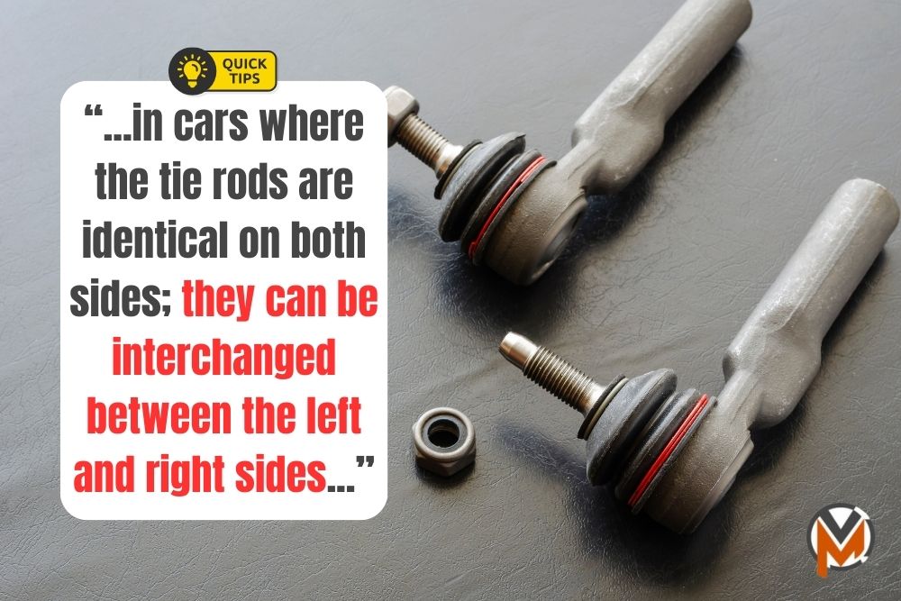 Are Inner Tie Rods The Same On Both Sides & Interchangeable?