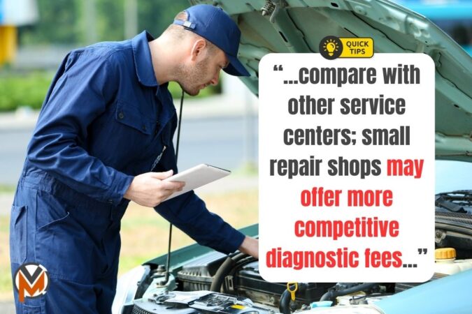 How Much Does Meineke Charge For Diagnostic