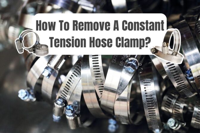 How To Remove Constant Tension Hose Clamp