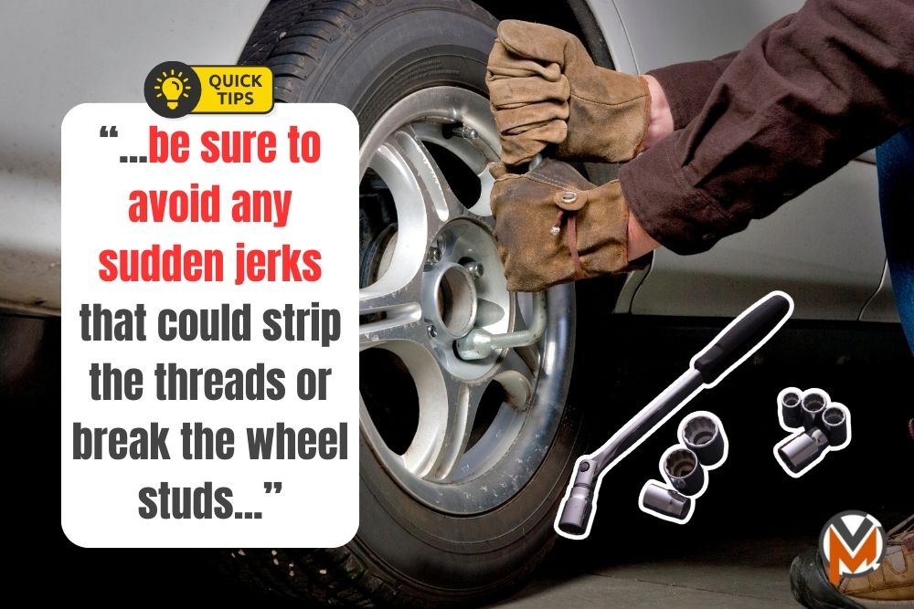 How To Remove Cross Threaded Lug Nut Seized Wheel Studs?