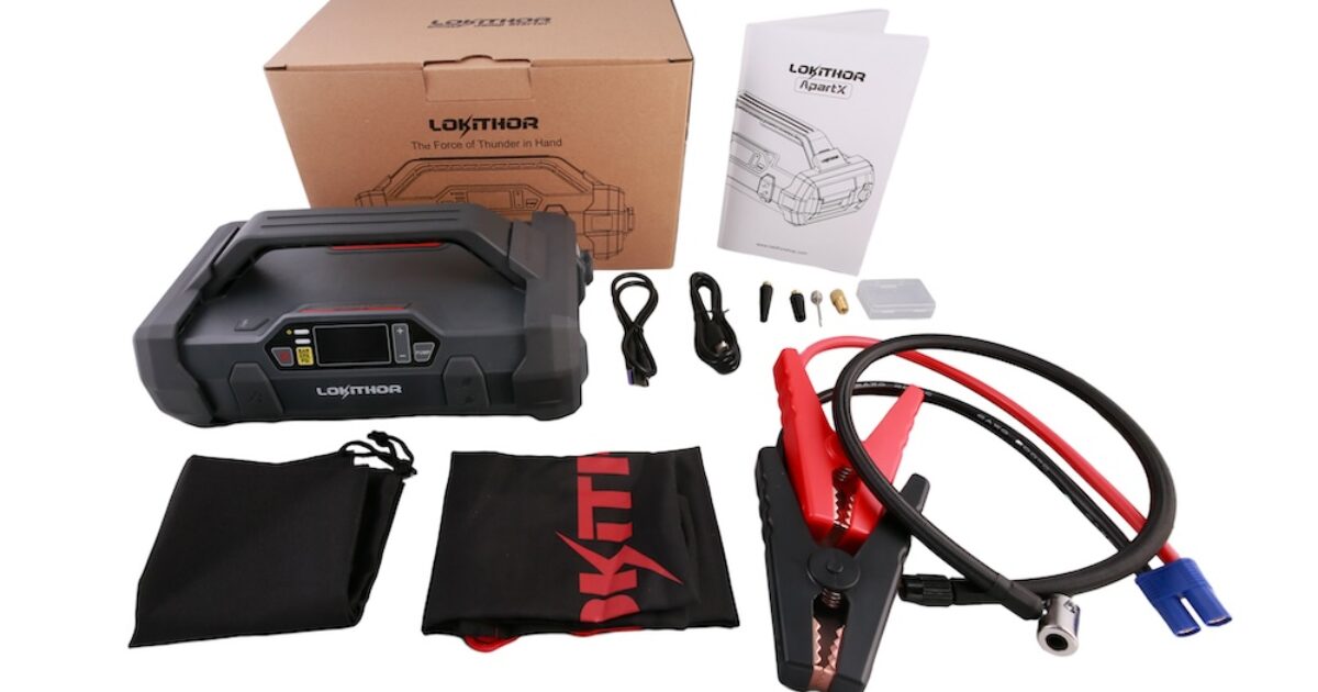 LOKITHOR ApartX Jump Starter Review Your AllinOne Roadside Companion