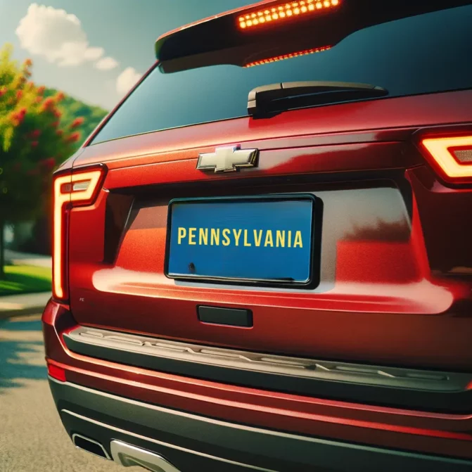 PA Vehicle Registration 1