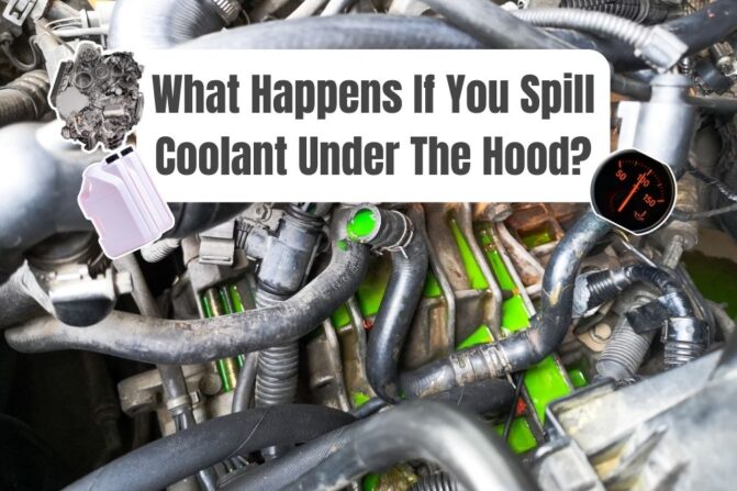 What Happens If You Spill Coolant Under The Hood