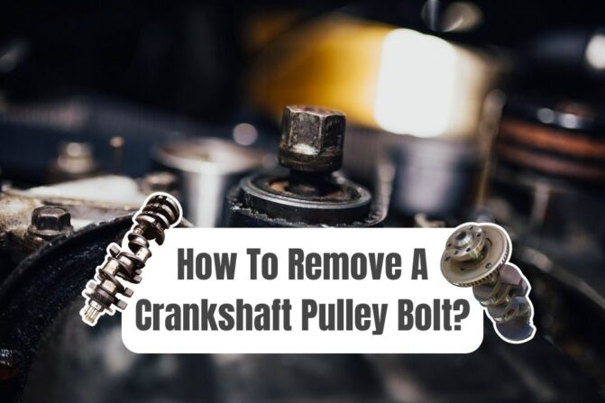 How To Remove Crank Pulley Bolt