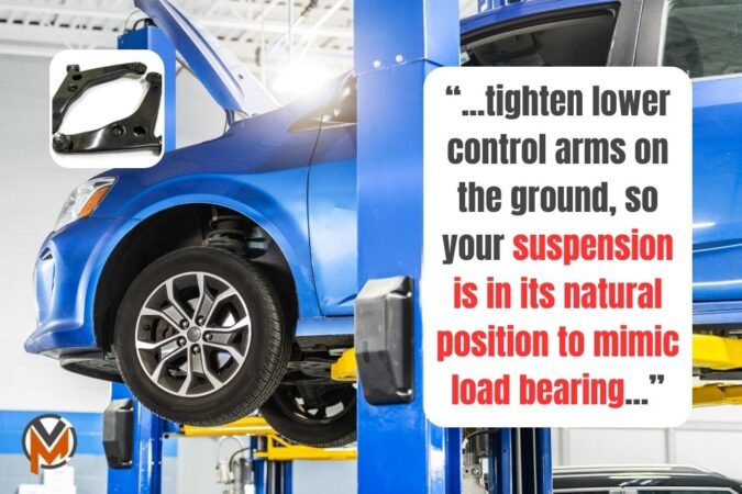 How To Tighten Lower Control Arm