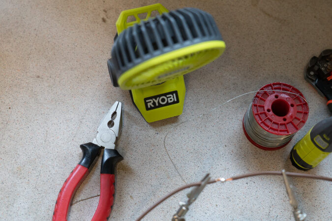 Ryobi 4V Lithium Cordless Clamp Fan RCF4-120G Review