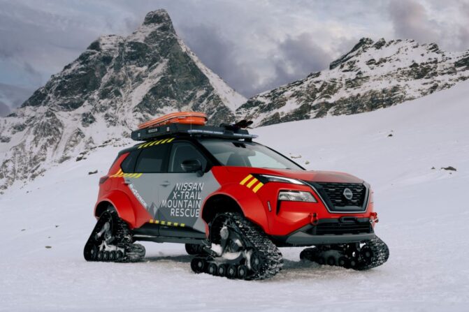 Nissan X-Trail Mountain Rescue