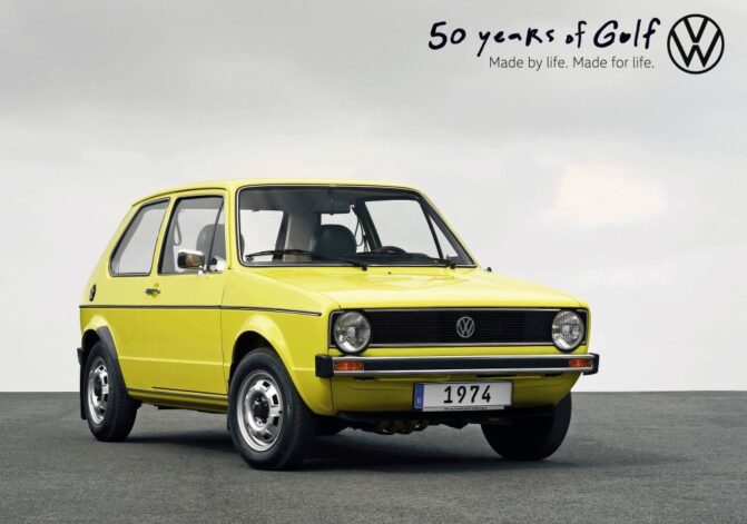 VW Volkswagen Golf History