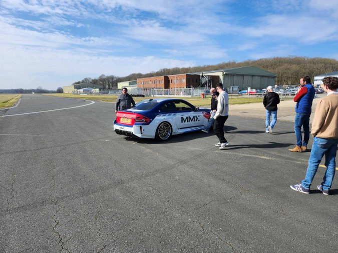 Inside A Race Spec BMW M2 Passenger Experience With Ben Collins At The Top Gear Test Track